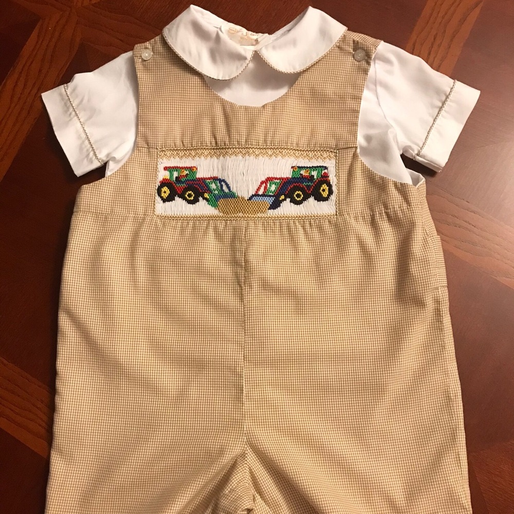 EUC. Sir John by Rosalina Smocked Jon Jon